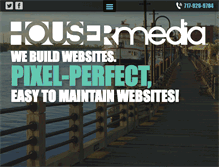 Tablet Screenshot of housermedia.com